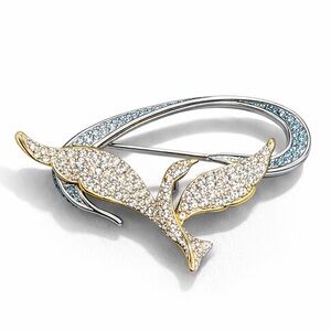 Swarovski Swan Signed 99 MY Celebrate The Spirit Of Freedom Dove Bird Br…